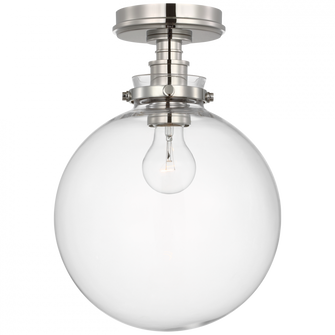 Parkington 10'' Globe Flush Mount (279|CHC 4526PN-CG)