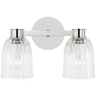 Asalea Double Sconce (279|ARN 2502PN-CG)