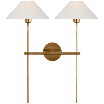 Hackney 25'' Double Tail Sconce (279|SP 2026HAB-L)