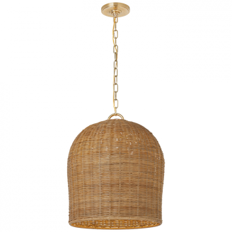 Nancy 18'' Woven Hanging Shade (279|MF 5043SB-NTW)