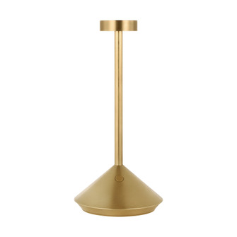 Moneta Short Accent Rechargeable Table Lamp (7355|SLTB53327HAB)