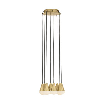 Cupola Alabaster 8 Light Chandelier (7355|SLCH51530HAB)