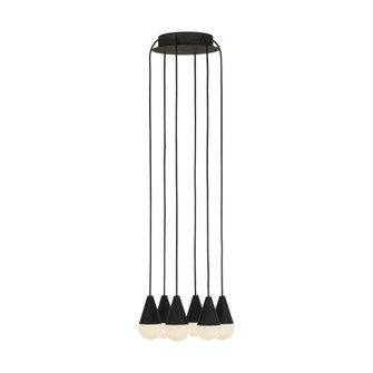 Cupola Alabaster 6 Light Chandelier (7355|SLCH51430B)