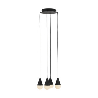 Cupola Alabaster 4 Light Chandelier (7355|SLCH51330B)