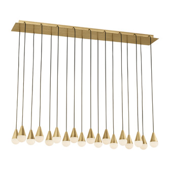 Cupola Alabaster 18 Light Chandelier (7355|SLCH51630HAB)