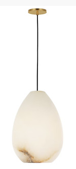 Alina Alabaster Medium Pendant (7355|SLPD544ALBHAB)