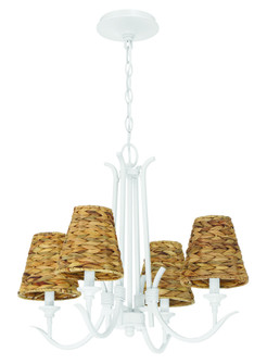Kokomo 4 Light Chandelier in Matte White (20|58324-MWW)