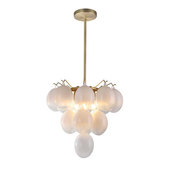 Globo Collection 5-Light Chandelier Brass (12|AC11992WH)