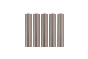 Single Candle Sleeve Cover for 52936/52975-xxx in Brushed Polished Nickel (20|529-SC3-BNK)
