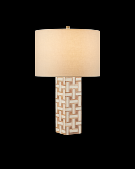 Aarna Cream Table Lamp (92|6000-0955)