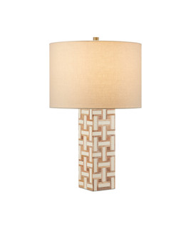 Aarna Cream Table Lamp (92|6000-0955)