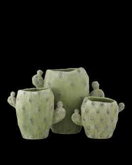 Cactus Vase Set of 3 (92|1200-0885)