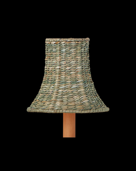 Bell Light Teal Chandelier Shade (92|0900-0042)