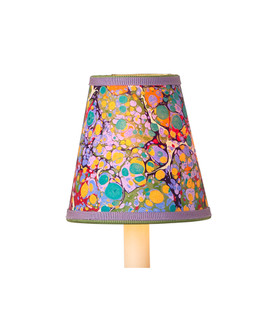 Marble Multi-Color Paper Tapered Chandelier Shade (92|0900-0033)