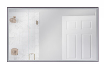 60'' x 36'' Rectangle Black Framed LED Mirror (20|MIR6001RT-FB3C)