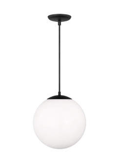 Leo - Hanging Globe 1-Light LED Extra Large Pendant in Midnight Black Finish (7725|6024EN3-112)