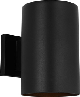 Sean Lavin Outdoor Cylinders 1-Light LED Medium Outdoor Wall Lantern in Textured Black Finish (7725|SLO1161EN3/TXB)