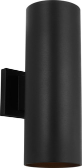 Sean Lavin Outdoor Cylinders 2-Light LED Medium Outdoor Wall Lantern in Textured Black Finish (7725|SLO1152EN3/TXB)