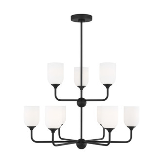 Emile Extra Large Chandelier (38|GLC1109EN3/MBK)