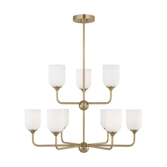Emile Extra Large Chandelier (38|GLC1109EN3/SB)