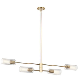Linear Chandelier 4Lt (10687|52681CPZ)