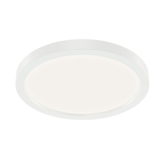 Ara 9.25'' Round LED Flush mount in White (10687|53009WH30)