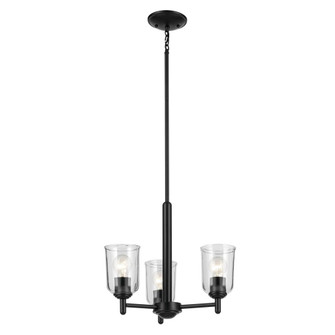 Mini Chandelier 3Lt (10687|43670BKCLR)