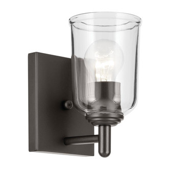 Shailene 5'' 1-Light Wall Sconce with Clear Glass in Olde Bronze (10687|45572OZCLR)