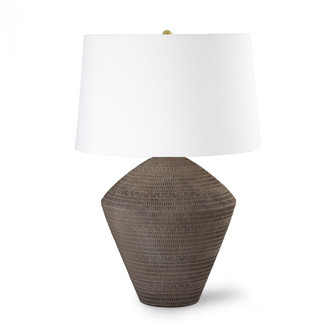 Regina Andrew Soren Ceramic Table Lamp (Brown) (5533|13-1624BRN)