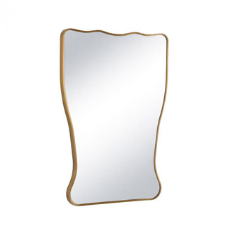 Regina Andrew Piero Metal Mirror (Natural Brass) (5533|21-1173NB)