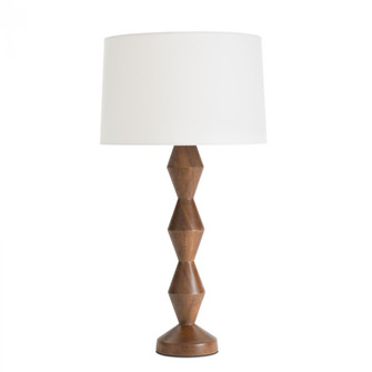 Regina Andrew Crew Walnut Buffet Lamp (Natural Linen Shade) (5533|13-1671)