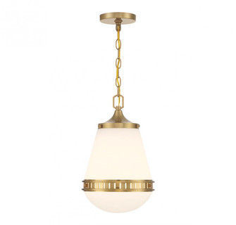 Endura 1-Light Pendant in Warm Brass (641|V6-L7-7950-1-322)