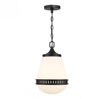 Endura 1-Light Pendant in Matte Black (641|V6-L7-7950-1-89)