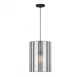 Bonn 1-Light Pendant in Matte Black (641|V6-L7-4026-1-89)