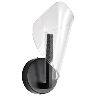 Sedona; 13 Inch LED Sconce; Matte Black; Silk Screened Acrylic Lens (81|62/2282)