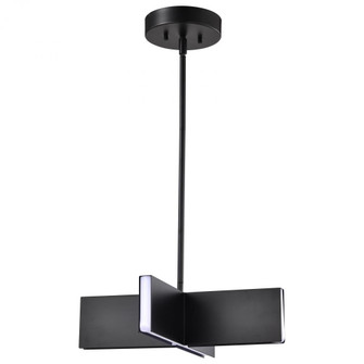 Blaine; 16 Inch LED Pendant; Matte Black; Acrylic Lens (81|62/2141)
