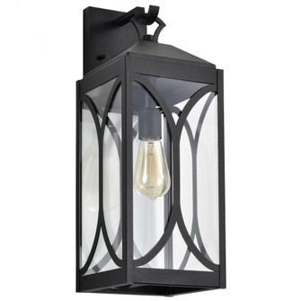 Oaklyn; 1 Light Large Wall Lantern; Matte Black with Clear Glass (81|60/8123)