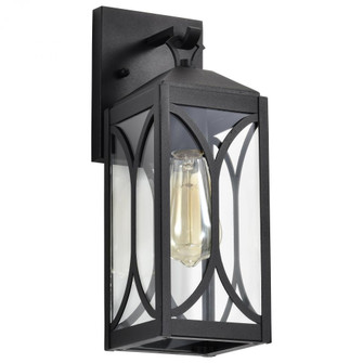 Oaklyn; 1 Light Small Wall Lantern; Matte Black with Clear Glass (81|60/8121)