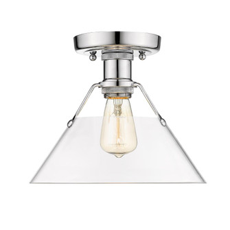 Orwell CH Flush Mount in Chrome with Clear Glass (36|3306-FM CH-CLR)