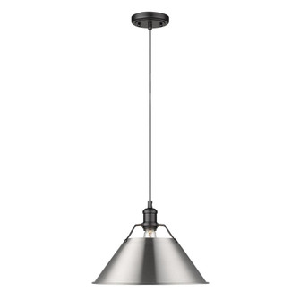 Orwell Large Pendant - 14'' (36|3306-L BLK-PW)