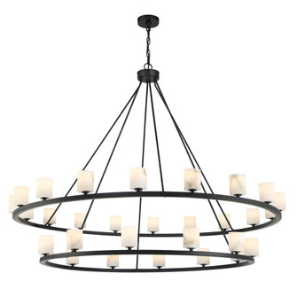 Aragon 58.75'' LED Matte Black Chandelier (205|ARA-10269-MK-ST)