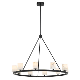 Aragon 34.75'' LED Matte Black Chandelier (205|ARA-10265-MK-ST)