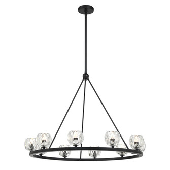 Aragon 36'' LED Matte Black Chandelier (205|ARA-10265-MK)