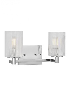 Two Light Wall/Bath (38|GLV1042CH)