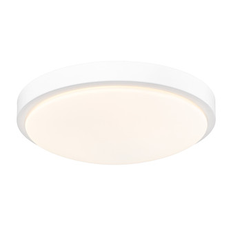 Golden Lighting Gabi Integrated LED 12in Flush Mount in Matte White (36|9128-FM13 WHT-OP)