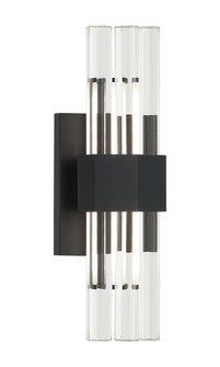 Krustallos Matte Black Wall Sconce (3605|S06913MB)