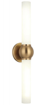 2 LT 25''H ''PIERCE'' AGED GOLD WALL SCONCE (3605|S00612AG)