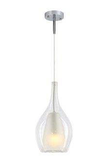 Jericho Black and Chrome Pendant (3605|C37521CHCL)
