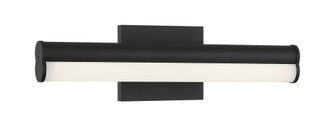 1 LT 18''W ''JUNCTION'' MATTE BLACK LED WALL SCONCE (3605|W36518MB)