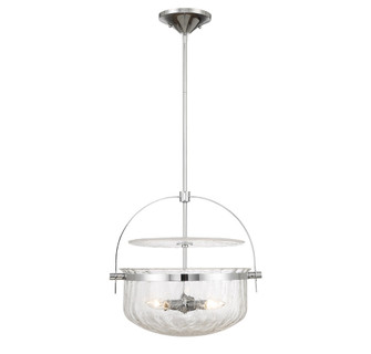 Denmar 4-Light Convertible Semi-Flush or Pendant in Polished Chrome (128|6-4723-4-11)